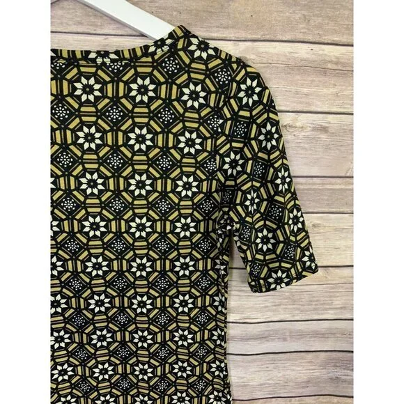 Lularoe NWT Small Julia Dress Floral Stretchy Body - Picture 10 of 11